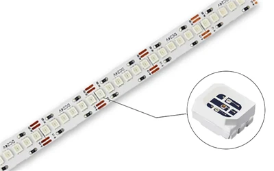 ¿Cómo utilizar la tira de luz LED RGB para crear un efecto de iluminación din...